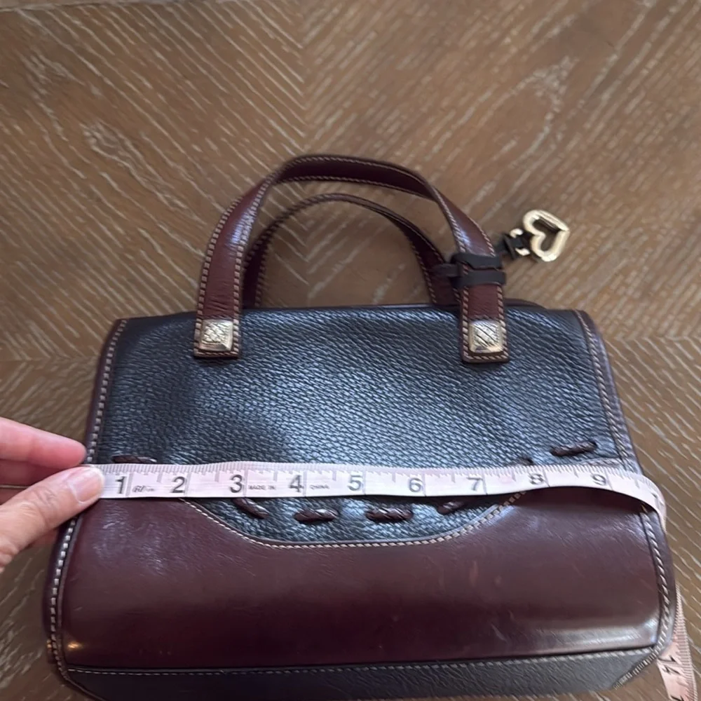 Brighton Pebble Leather Satchel Hobo Bag